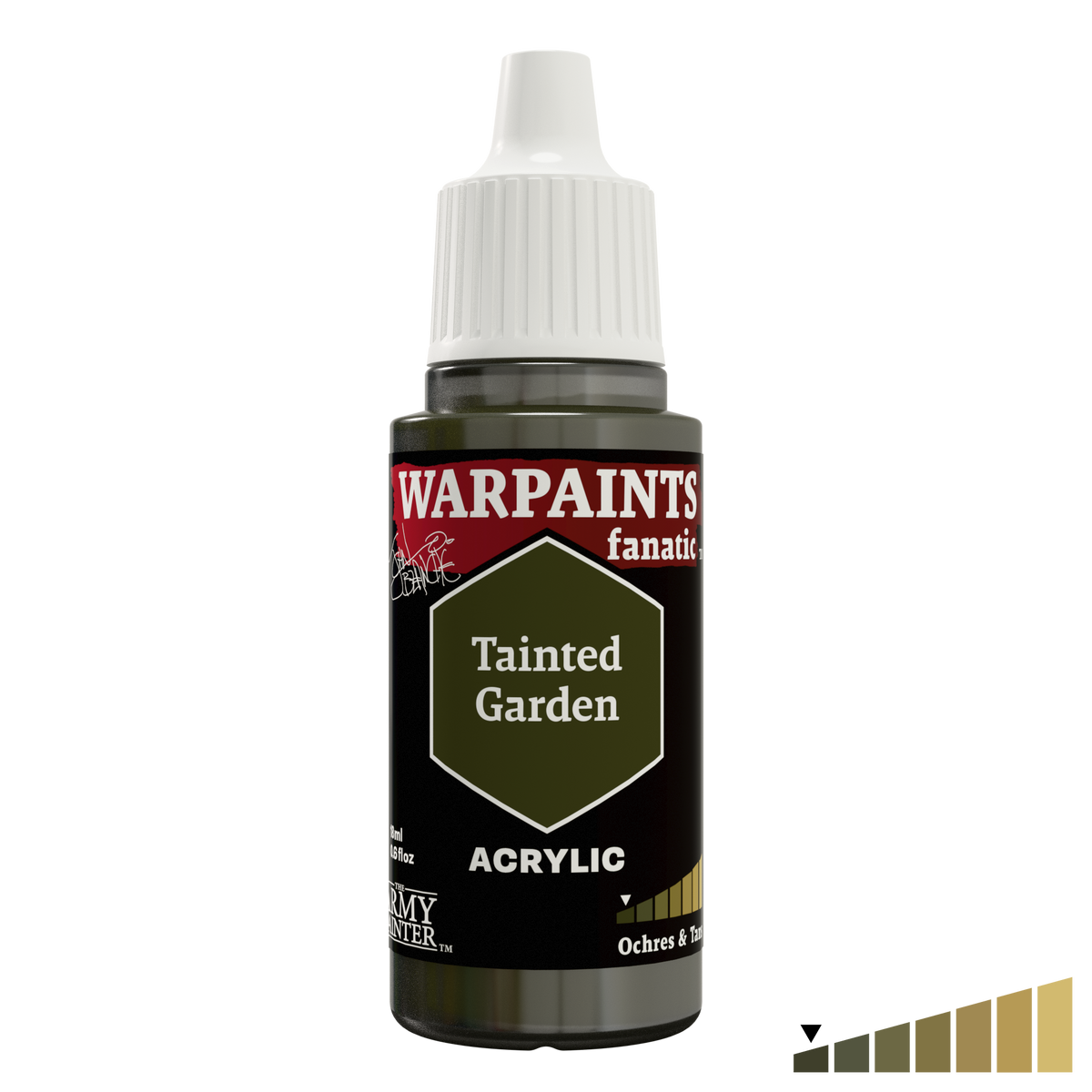 The Army Painter John Blanche Tainted Garden acrylic paint, single 18 ml bottle
