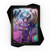 Official Riftbound Legacy Karma champion art card sleeves, 70-count pack