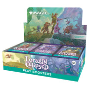 Official Magic the Gathering Lorwyn Eclipsed English Play Booster display with 30 packs