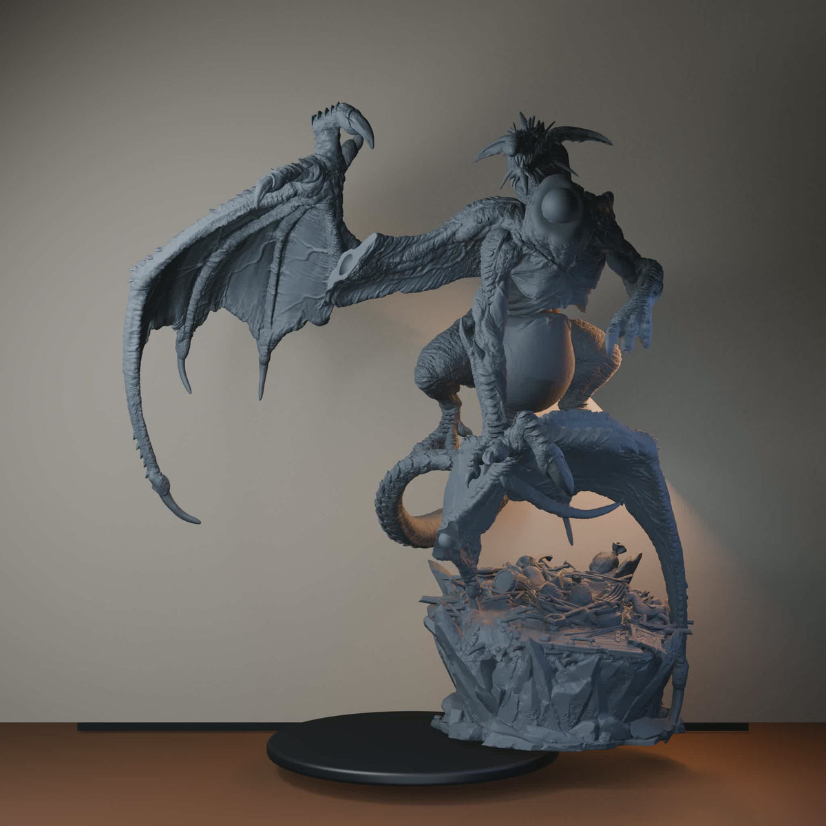 Brodmada Spawnsnatcher Orc Miniatures - Brodmada Spawnsnatcher - turntable view