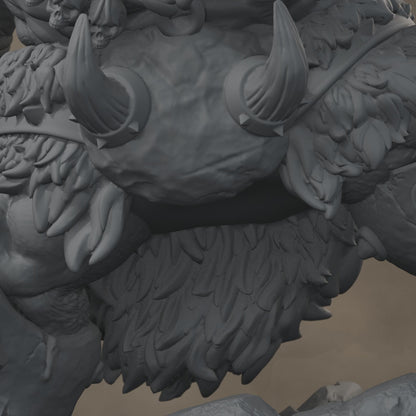 Ard One Stompa Pose 03 Nogore: digital render, cinematic rise and pullback, 17 seconds at 30 fps