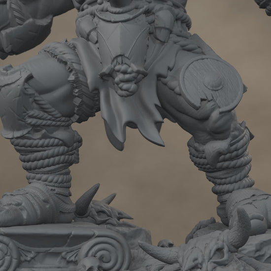 Blackspring Troll Pose 01: digital render, cinematic rise and pullback, 17 seconds at 30 fps