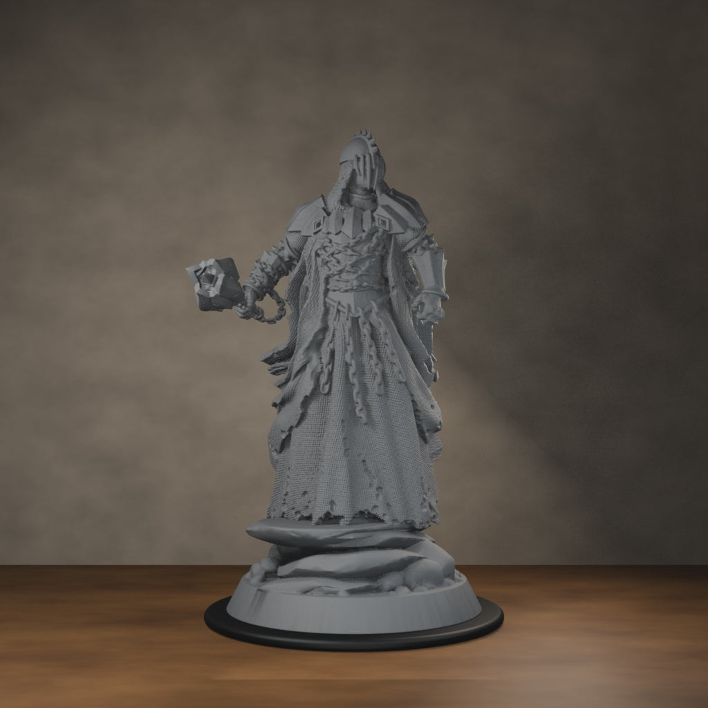 Giant Mace Wraith: digital render, 720-degree turntable, 30 seconds at 30 fps