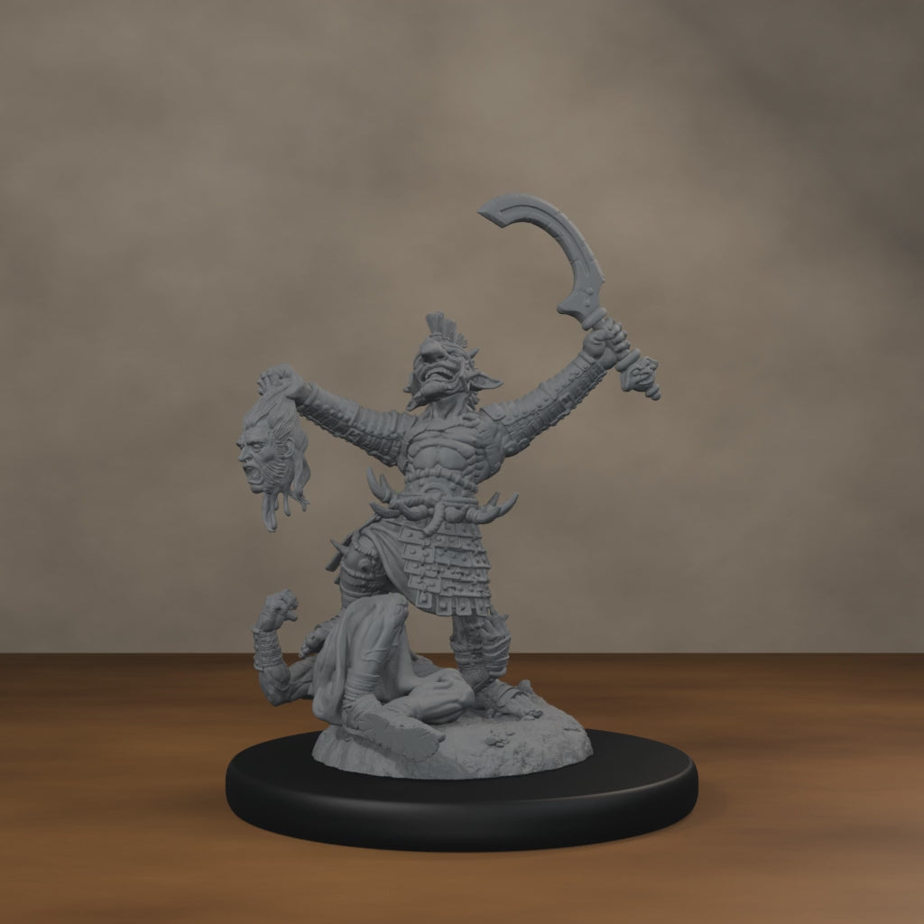 Boncesnagga the Pit Fighter: digital render, 720-degree turntable, 30 seconds at 30 fps