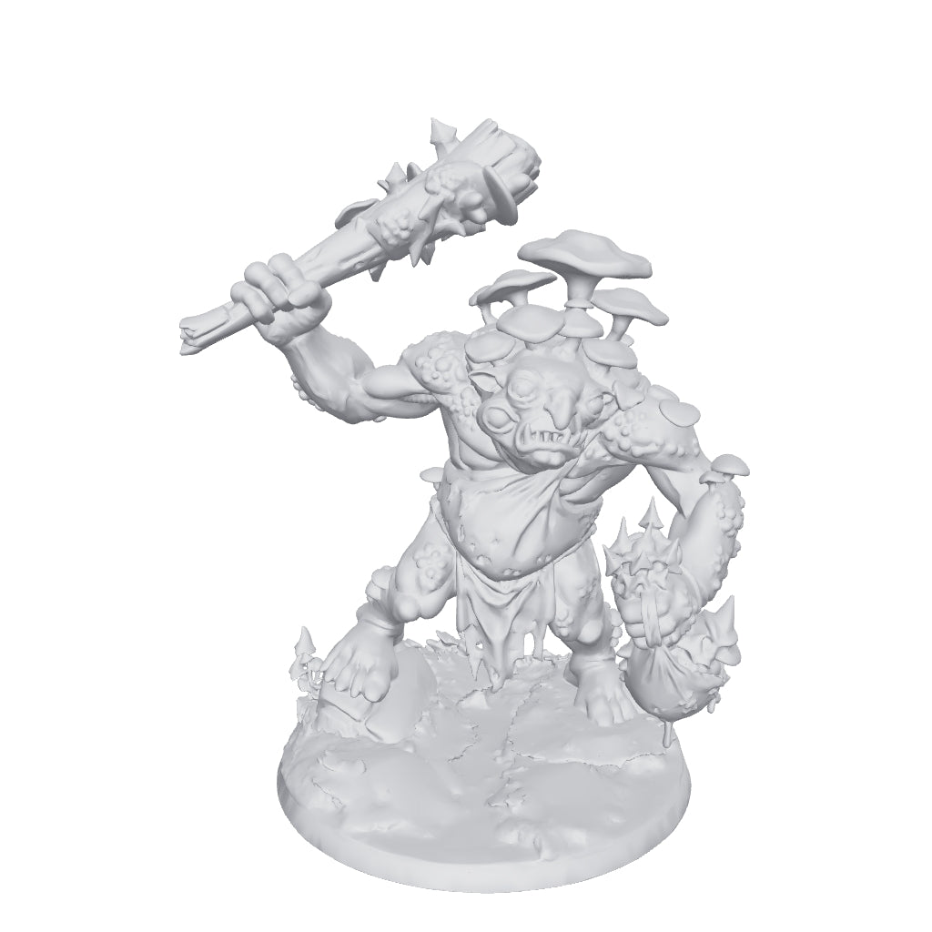 Fungal Troll miniature by Late Night Miniatures - interactive 3D model