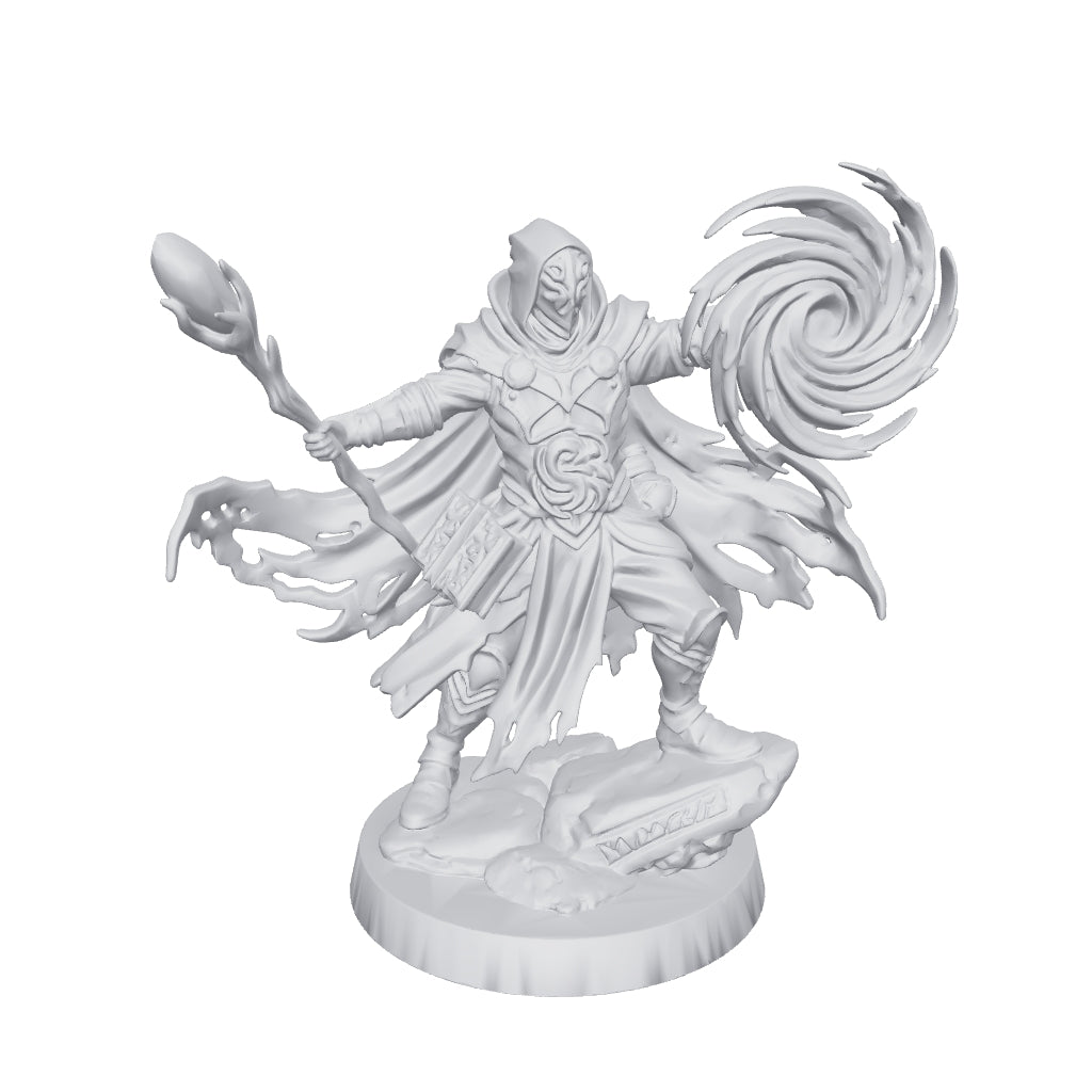 Portal Mage miniature by Late Night Miniatures - interactive 3D model