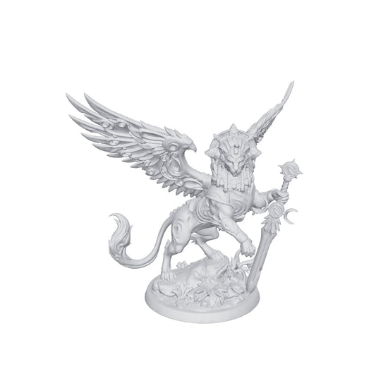 Sphinx miniature by Late Night Miniatures - interactive 3D model