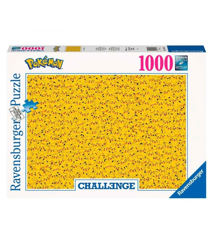 Ravensburger Pikachu Challenge Puzzle - 1000 Pieces - official product image