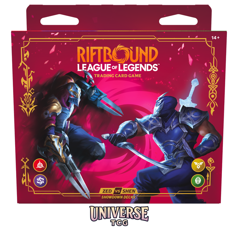 Riftbound: Vendetta Champion Deck Showdown: Zed vs Shen Deck - EN - card game product detail image