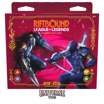 Riftbound: Vendetta Champion Deck Showdown: Zed vs Shen Deck - EN - card game product detail image