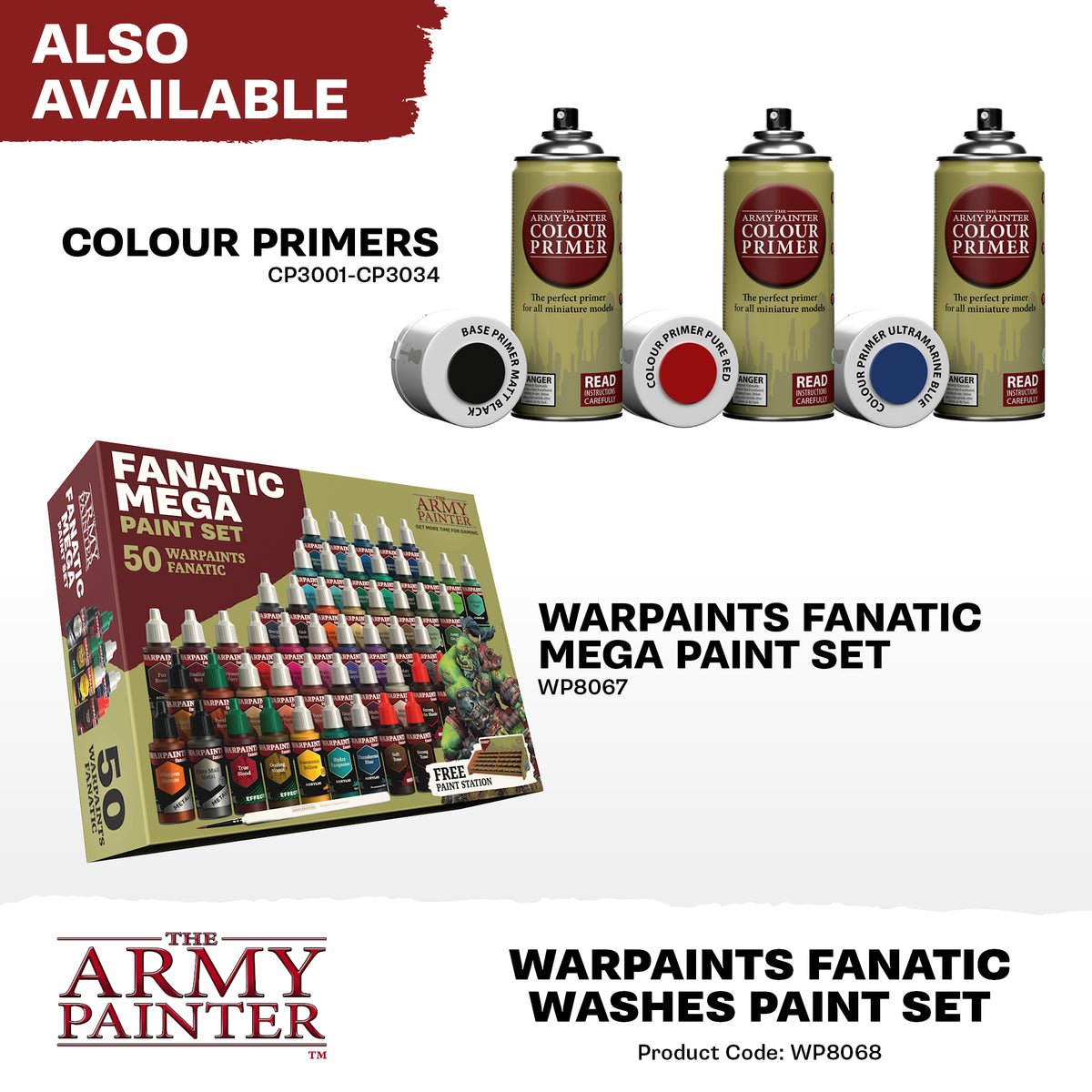 TAP - Warpaints Fanatic: Washes Paint Set - official product image 6