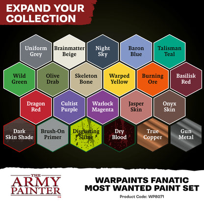 TAP - Warpaints Fanatic Most Wanted Set - official product image 3