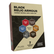 TAP - Combat Se7ens: Black Relic Armour Paint Set - official product image
