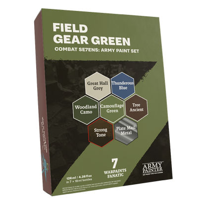 TAP - Combat Se7ens: Field Gear Green Paint Set - official product image