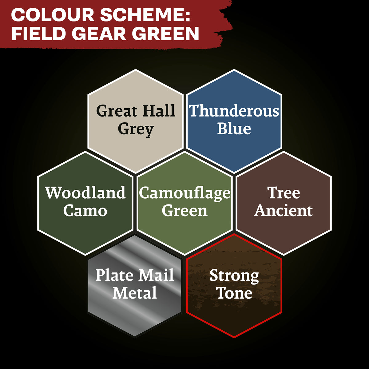 TAP - Combat Se7ens: Field Gear Green Paint Set - official product image 4